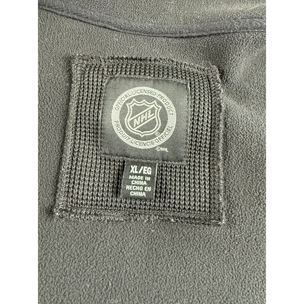 Chicago Blackhawks NHL Official Full Zip Hockey Waffle Knit Jacket Size XL